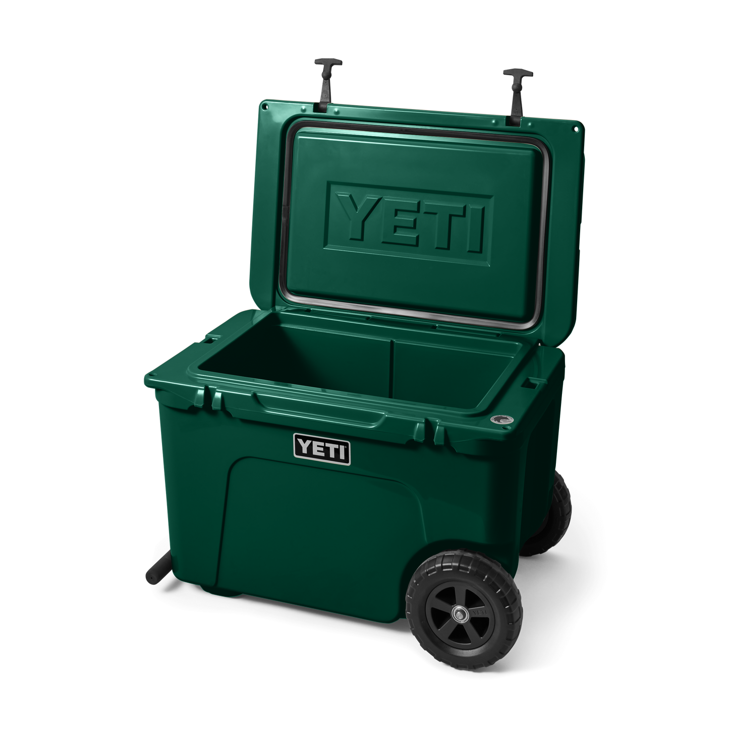 YETI Tundra Haul® ghiacciaia su ruote Black Forest Green