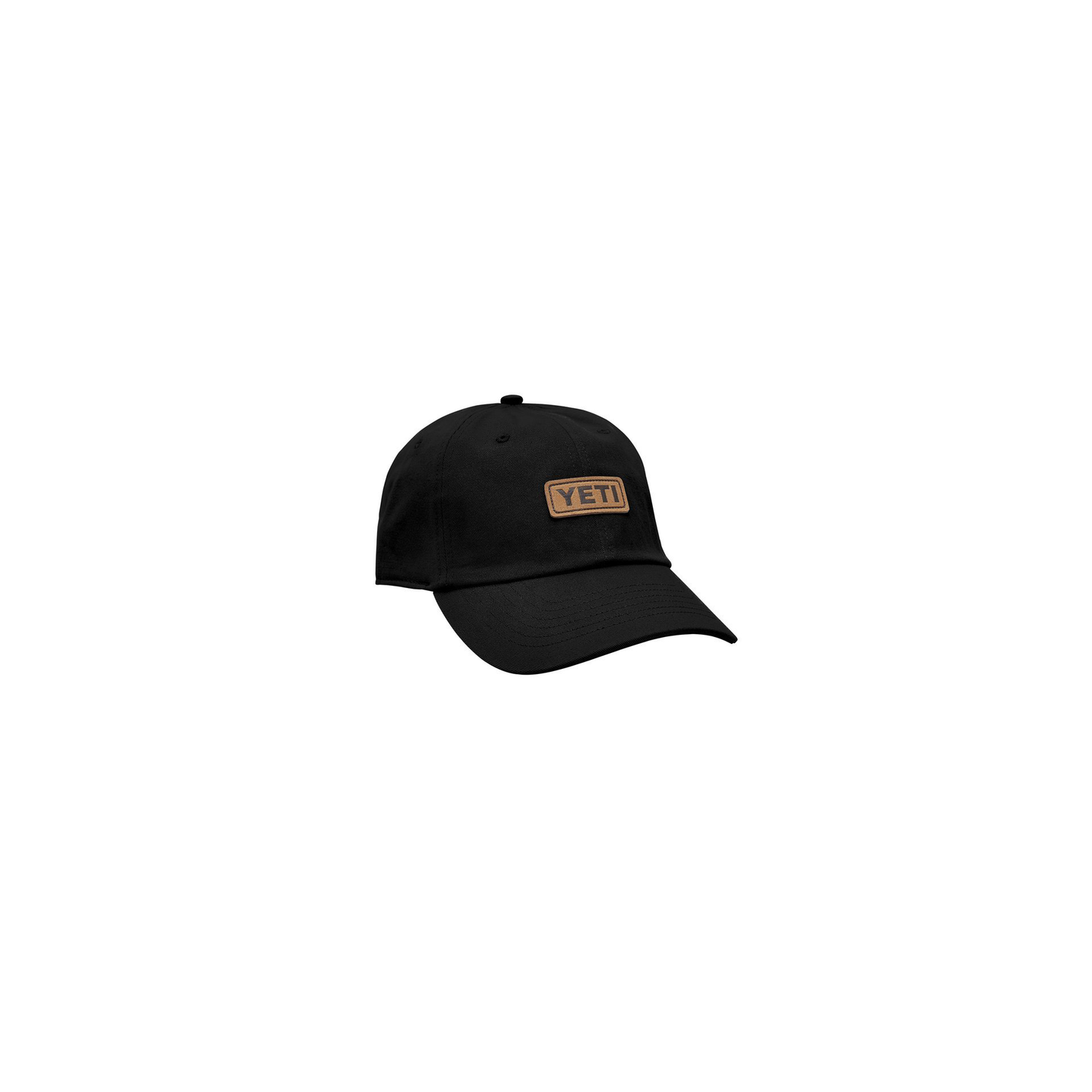 YETI Berretto da baseball in pelle con logo Nero