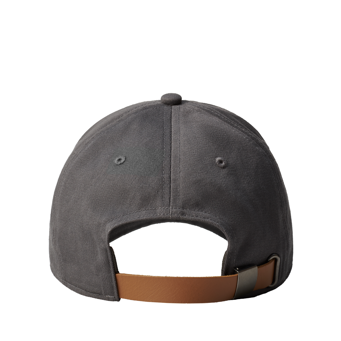 YETI Berretto da baseball in pelle con logo Dark Grey