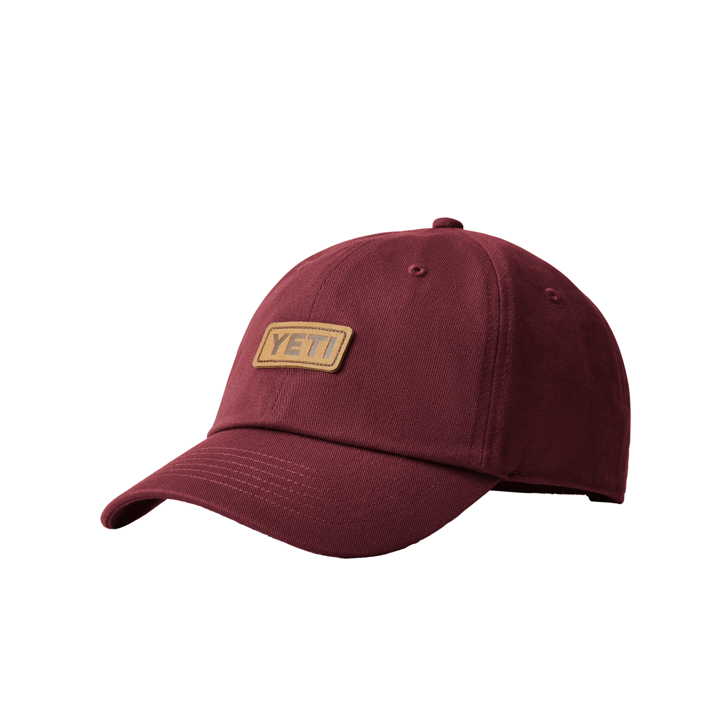 YETI Berretto da baseball in pelle con logo Harvest Red
