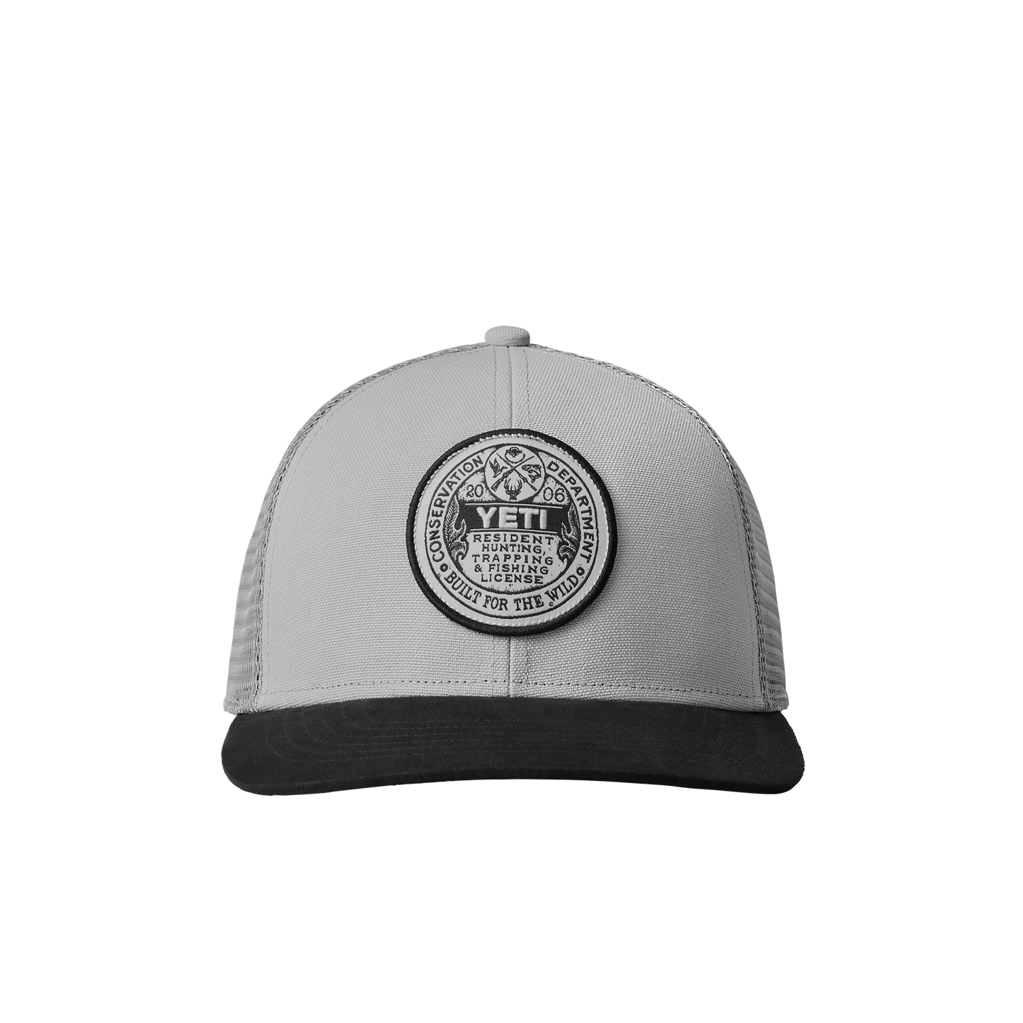 YETI Cappello Trapping Licence Trucker Grey/Nero
