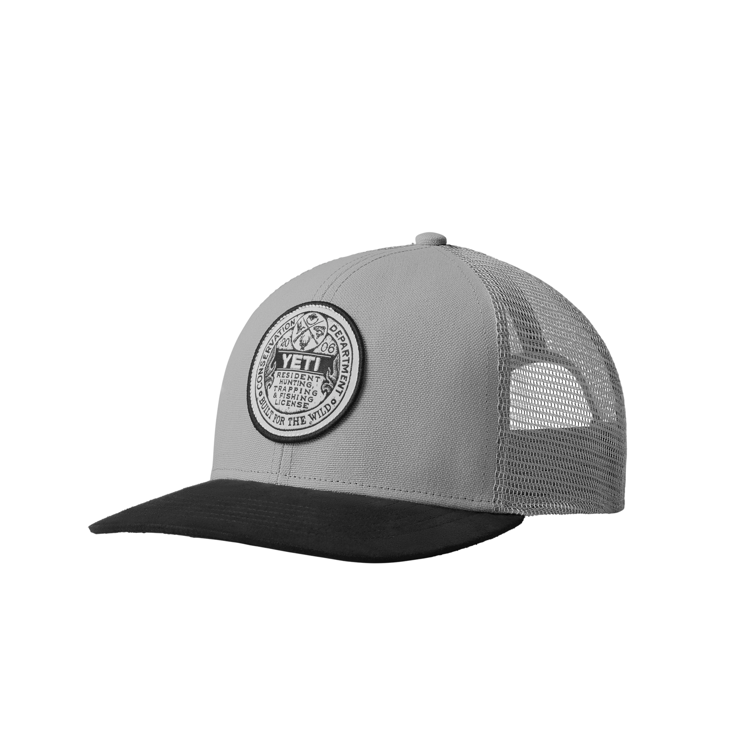 YETI Cappello Trapping Licence Trucker Grey/Nero
