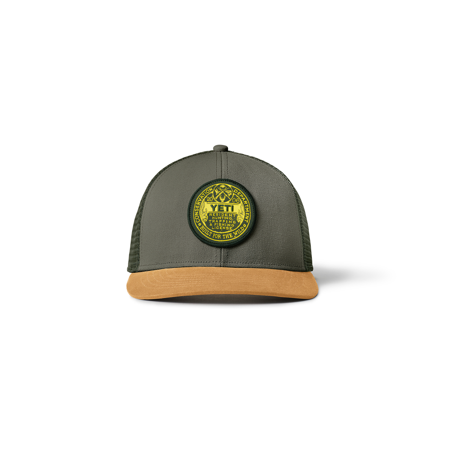 YETI Cappello Trapping Licence Trucker Highlands Olive/Gold