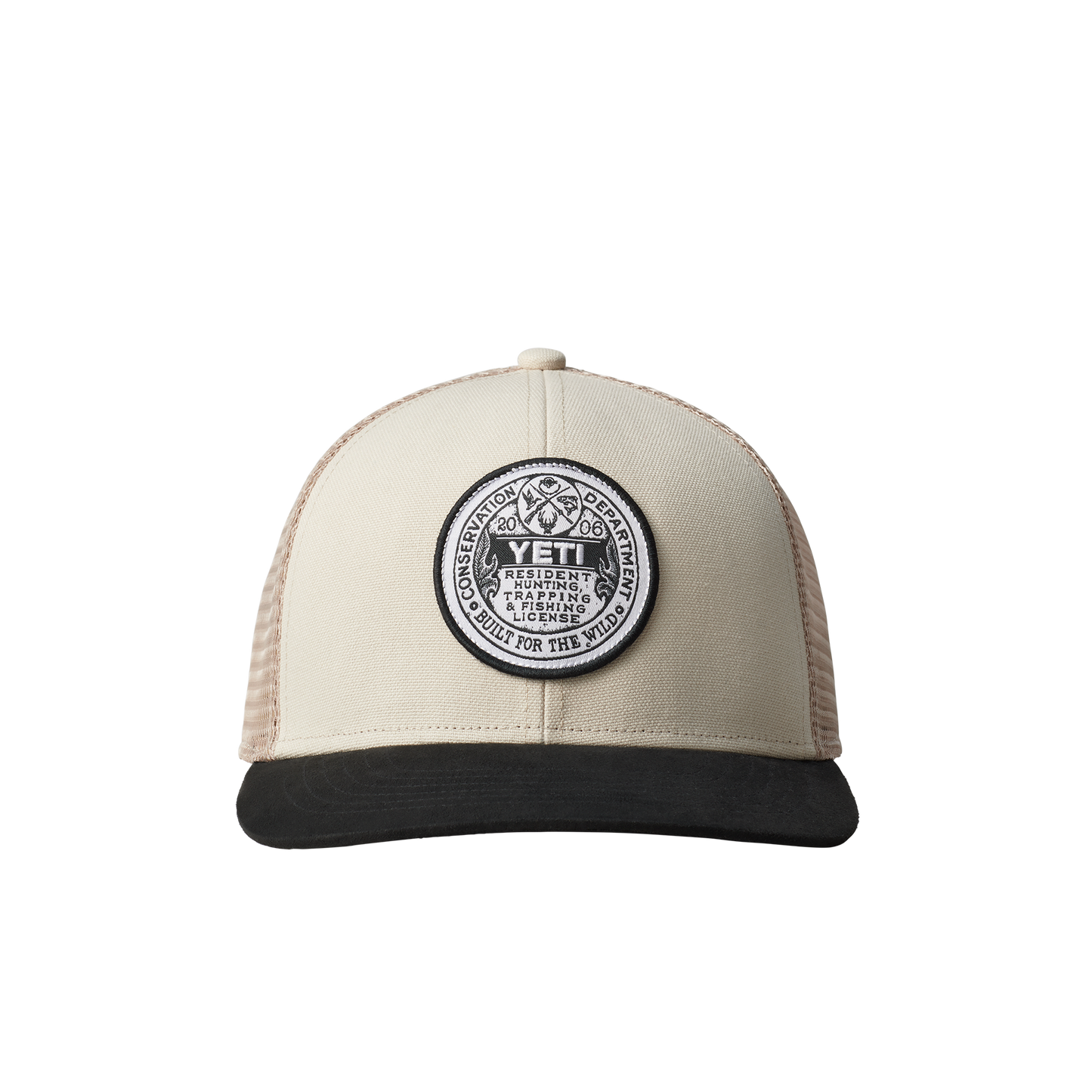 YETI Cappello Trapping Licence Trucker Sharptail Taupe/Nero