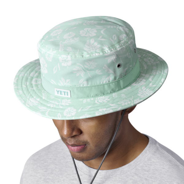 YETI Cappello Boonie con stampa floral Ice Blue