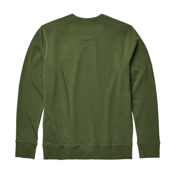 YETI Coolers Pullover Girocollo In French Terry Highlands Olive