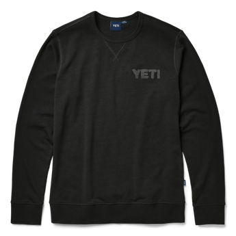 YETI Coolers Pullover Girocollo In French Terry Black