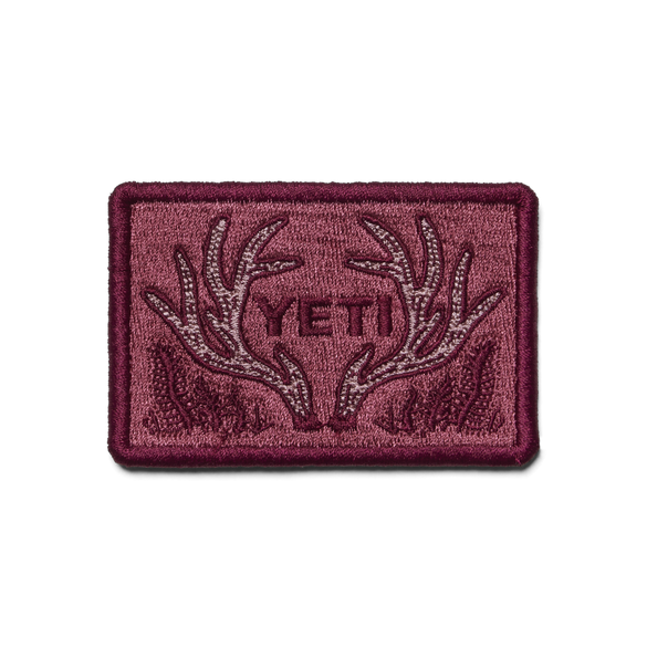 YETI Inspired By Antlers Patch Wild Vine