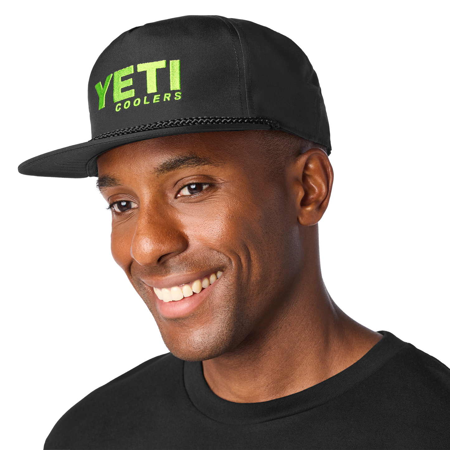Yeti Coolers® Flat Brim Rope Hat Green
