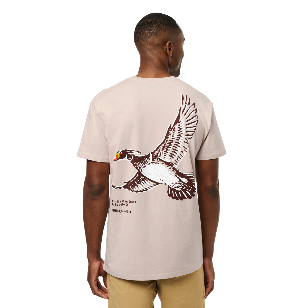YETI Painted Duck Short Sleeve T-Shirt Bone