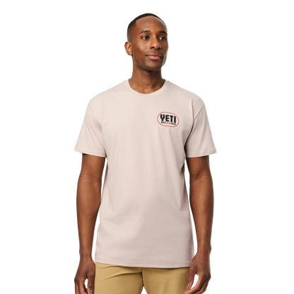 YETI Painted Duck Short Sleeve T-Shirt Bone
