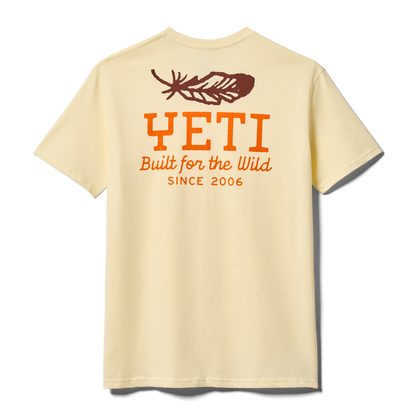 YETI Feather Short Sleeve T-Shirt Butter