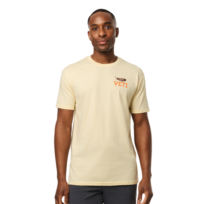 YETI Feather Short Sleeve T-Shirt Butter