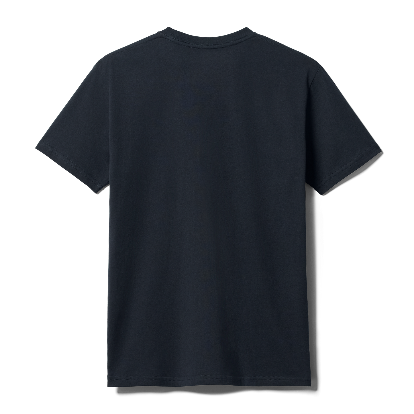 Left Chest Logo Badge Short Sleeve T-Shirt Navy