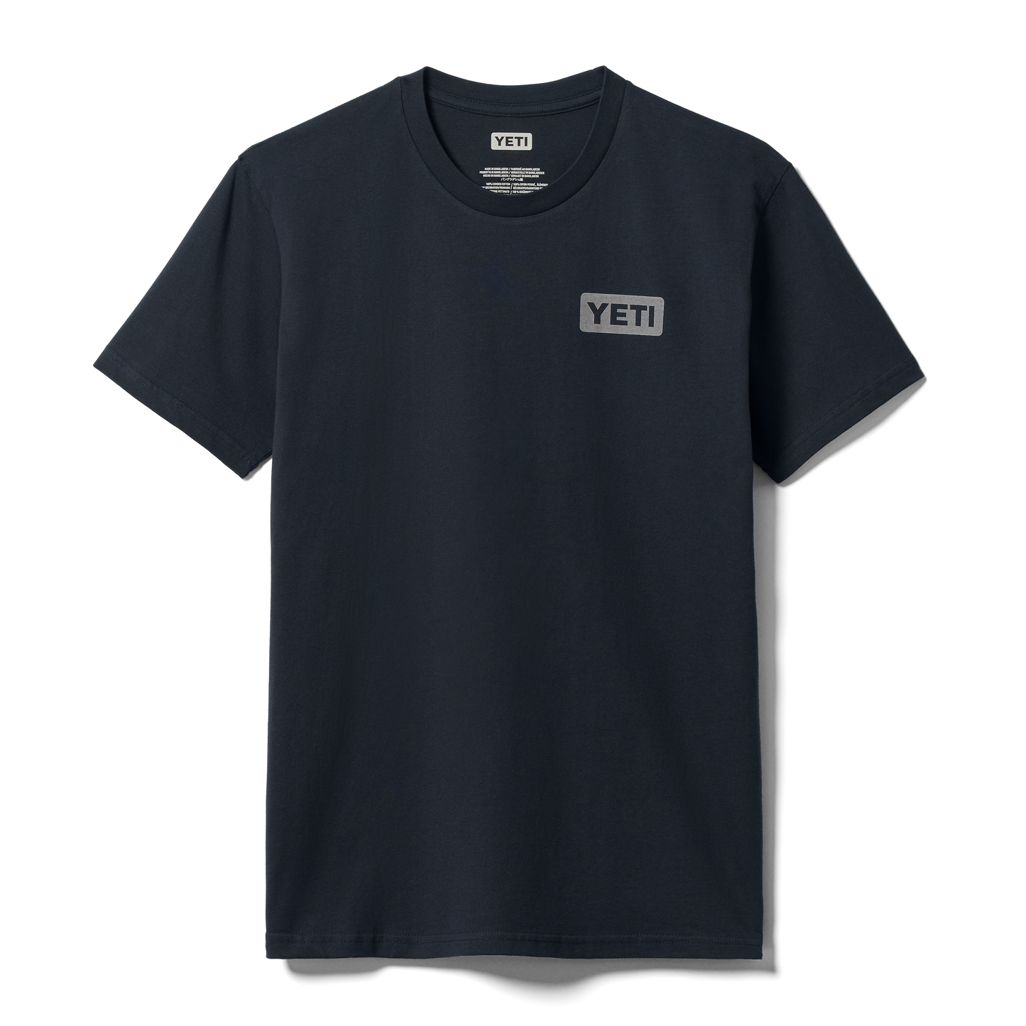 Left Chest Logo Badge Short Sleeve T-Shirt Navy