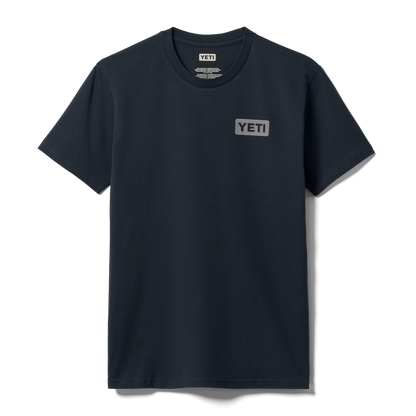 Left Chest Logo Badge Short Sleeve T-Shirt Navy