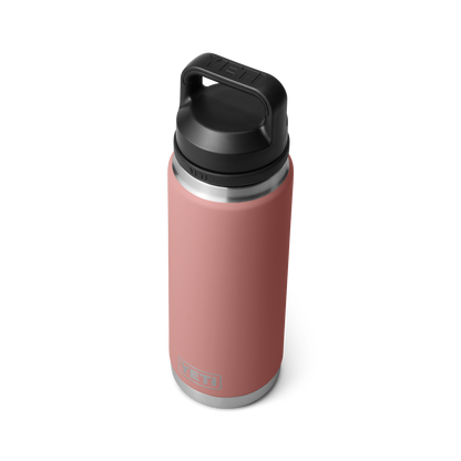 YETI Rambler® Borraccia da 26 oz (760 ml) con tappo Chug Sandstone Pink