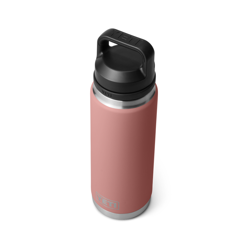 YETI Rambler® Borraccia da 26 oz (760 ml) con tappo Chug Sandstone Pink