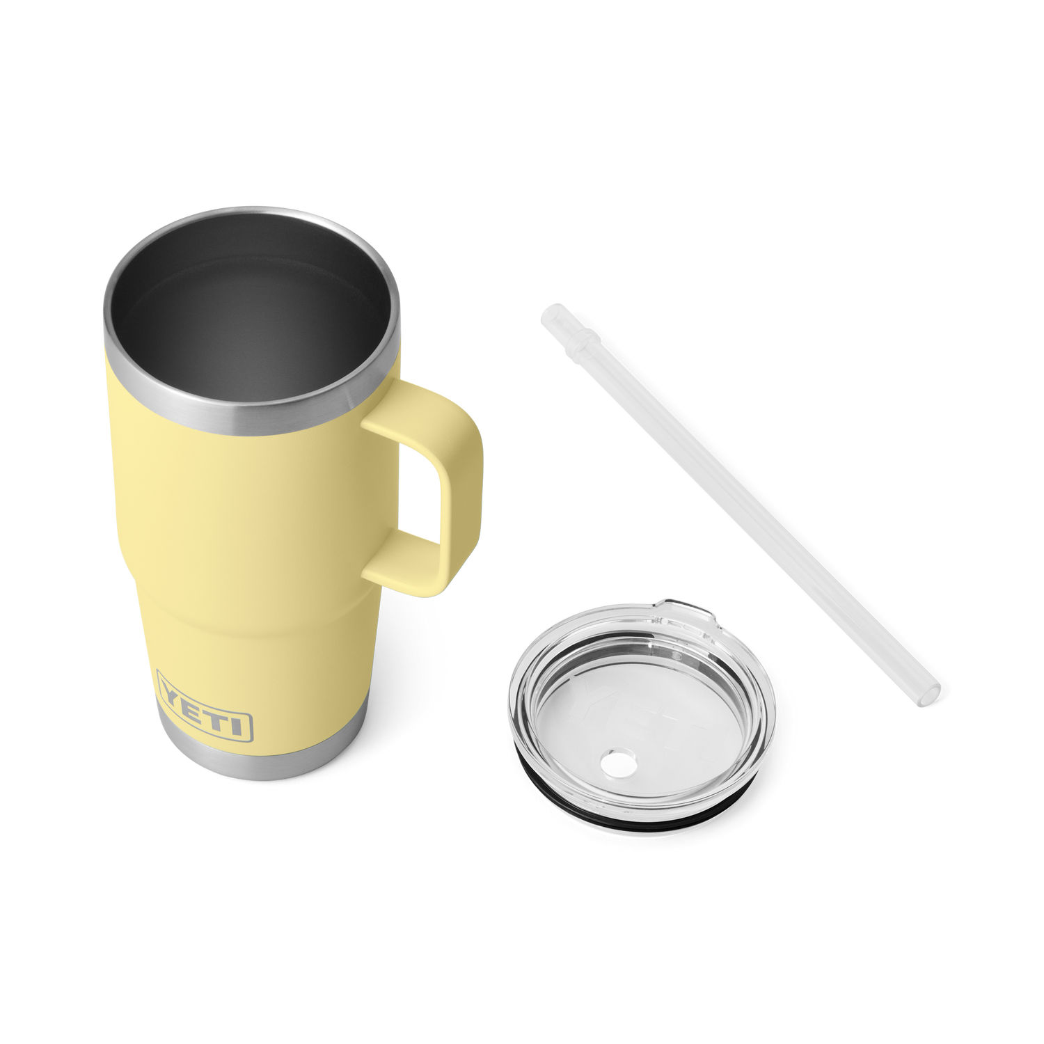 YETI Rambler® Tazza Da 25 oz (710 ml) Con coperchio con cannuccia Daybreak Yellow