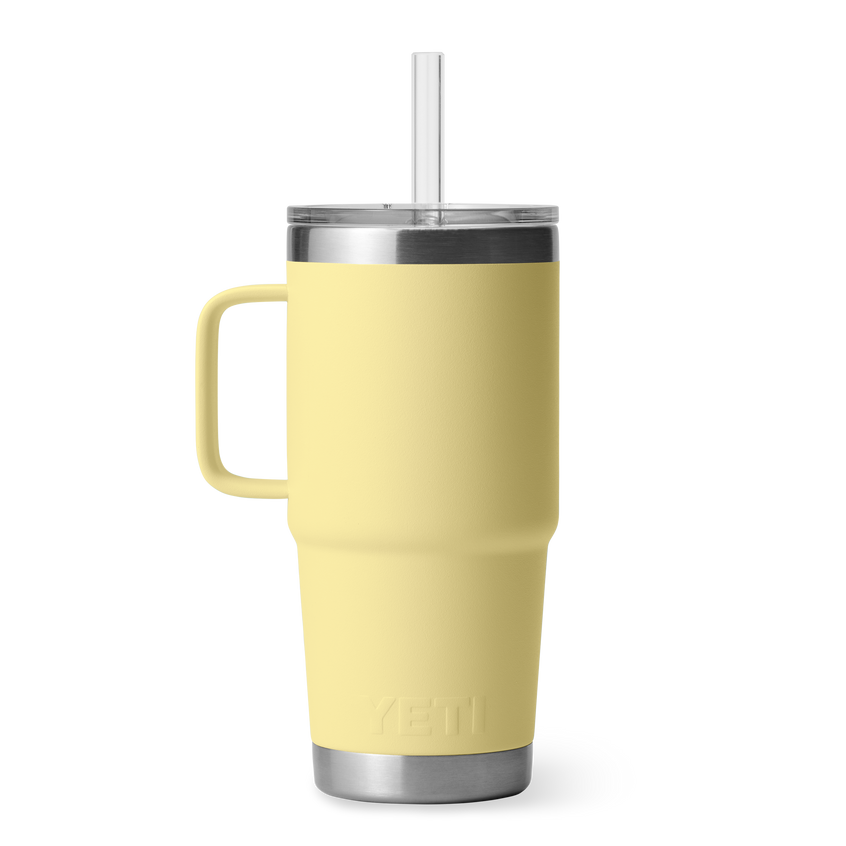 YETI Rambler® Tazza Da 25 oz (710 ml) Con coperchio con cannuccia Daybreak Yellow