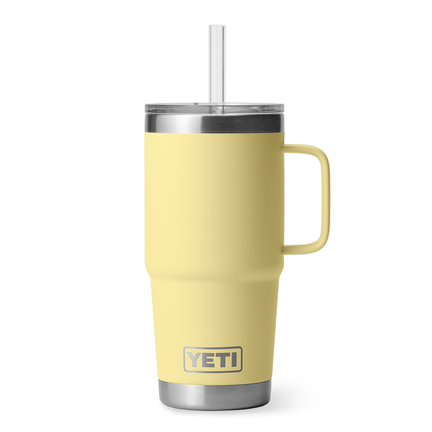 YETI Rambler® Tazza Da 25 oz (710 ml) Con coperchio con cannuccia Daybreak Yellow