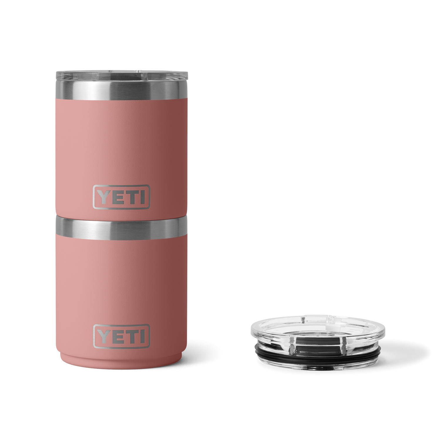 YETI Rambler® Lowball Da 10 OZ (296 ML) Impilabile Sandstone Pink