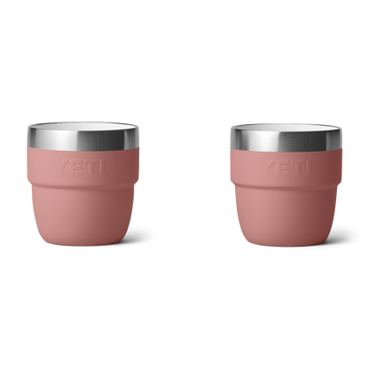 YETI Rambler® Tazza impilabile da 4 oz (118 ml) Sandstone Pink