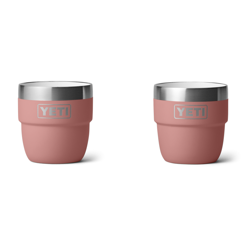 YETI Rambler® Tazza impilabile da 4 oz (118 ml) Sandstone Pink