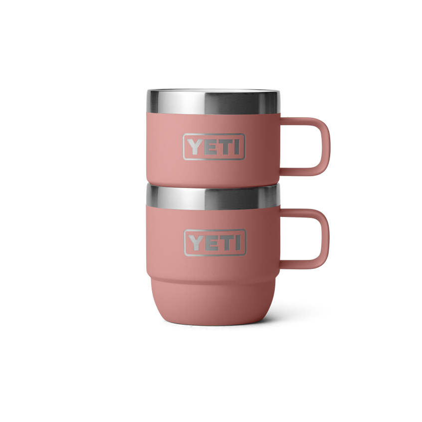 YETI Rambler® Tazza impilabile da 6 oz (177 ml) Sandstone Pink