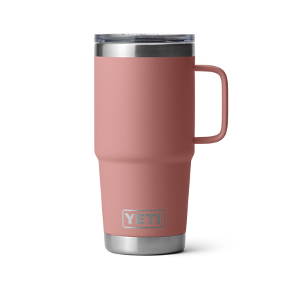YETI Rambler® Tazza da viaggio da 20 oz (591 ml) Sandstone Pink