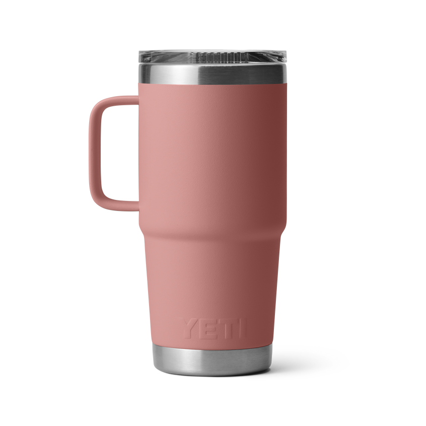 YETI Rambler® Tazza da viaggio da 20 oz (591 ml) Sandstone Pink