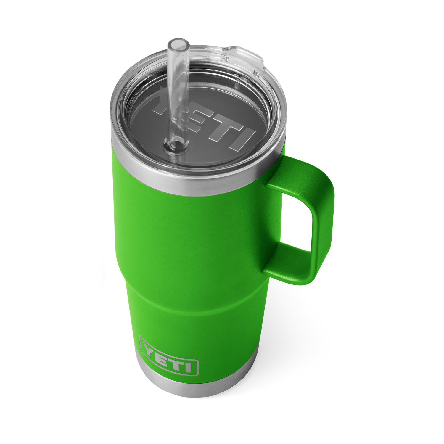 YETI Rambler® Tazza Da 25 oz (710 ml) Con coperchio con cannuccia Canopy Green