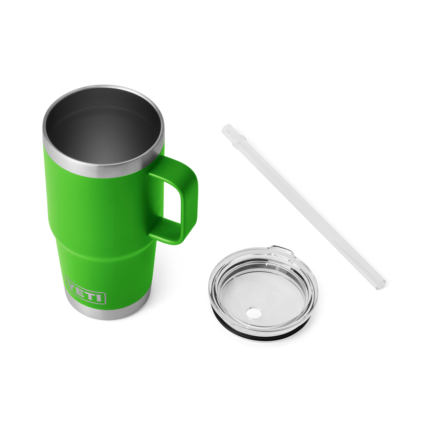 YETI Rambler® Tazza Da 25 oz (710 ml) Con coperchio con cannuccia Canopy Green