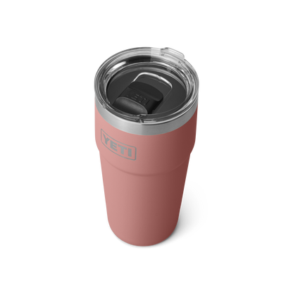 YETI Rambler® Tazza impilabile da 20 oz (591 ml) Sandstone Pink