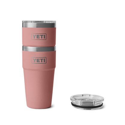 YETI Rambler® Tazza impilabile da 20 oz (591 ml) Sandstone Pink