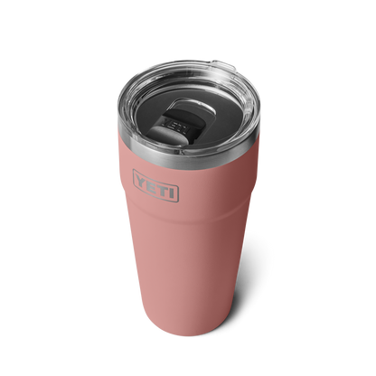 YETI Rambler® Tazza impilabile da 30 oz (887 ml) Sandstone Pink