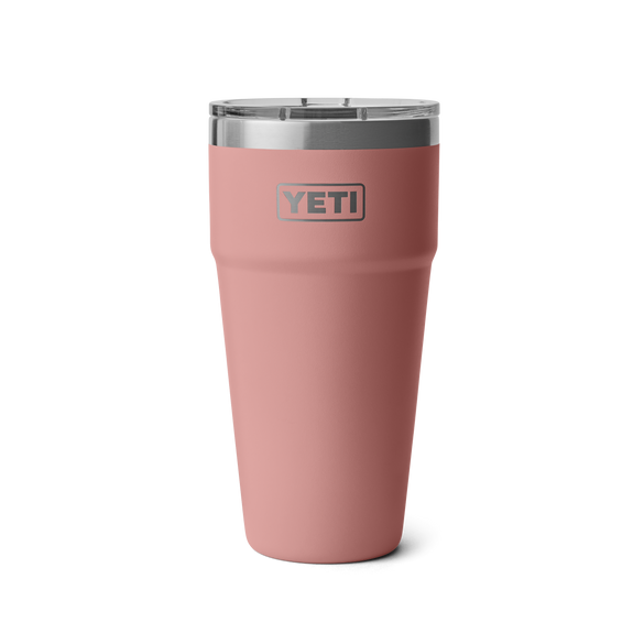 YETI Rambler® Tazza impilabile da 30 oz (887 ml) Sandstone Pink