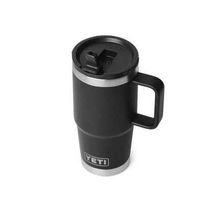 YETI Rambler® 20 oz (591 ml) Travel Straw Mug Black