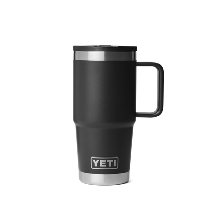 YETI Rambler® 20 oz (591 ml) Travel Straw Mug Black