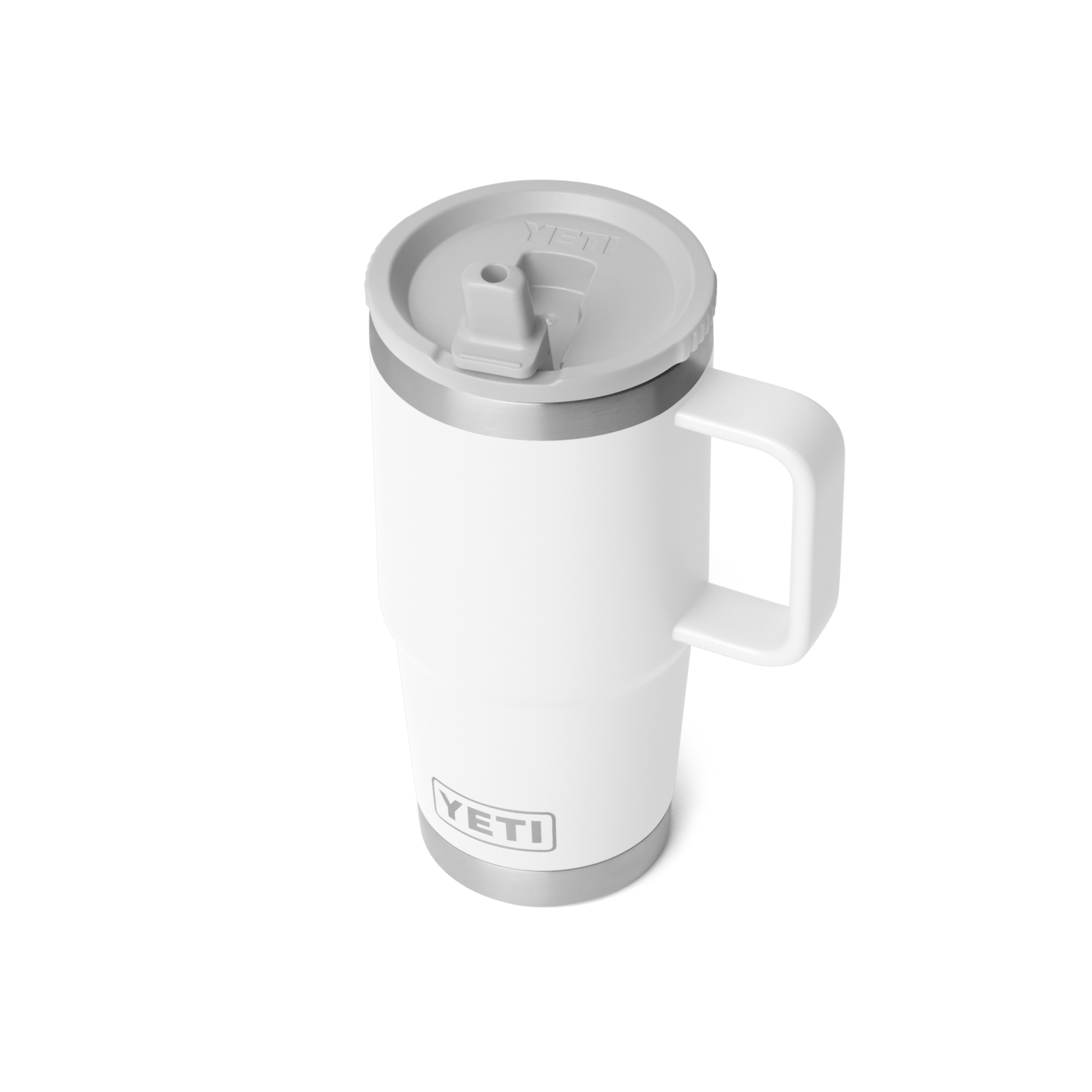 YETI Rambler® 20 oz (591 ml) Travel Straw Mug White