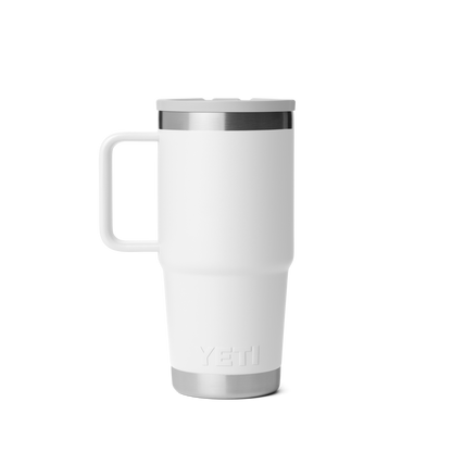 YETI Rambler® 20 oz (591 ml) Travel Straw Mug White