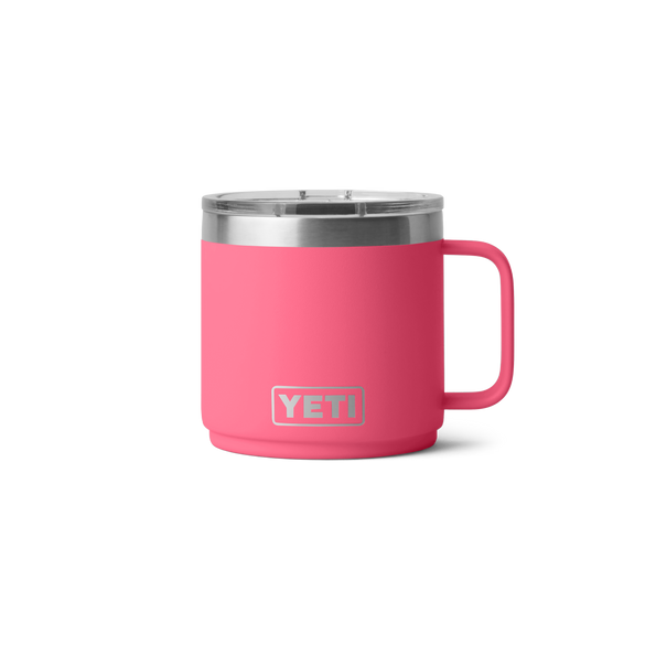 Tazza impilabile YETI Rambler® Tropical Pink da 14 oz (414 ml)