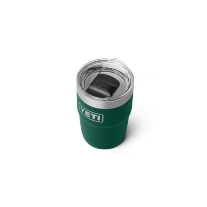 Tazza impilabile YETI Rambler® Black Forest Green da 8 oz (236 ml)