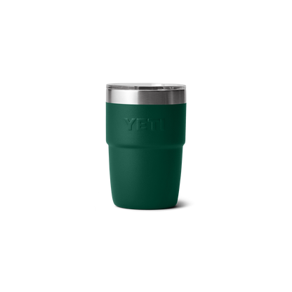 Tazza impilabile YETI Rambler® Black Forest Green da 8 oz (236 ml)