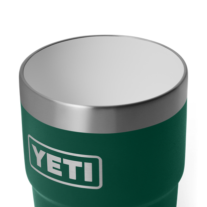 Tazza impilabile YETI Rambler® Black Forest Green da 8 oz (236 ml)