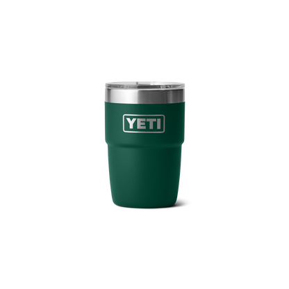 Tazza impilabile YETI Rambler® Black Forest Green da 8 oz (236 ml)