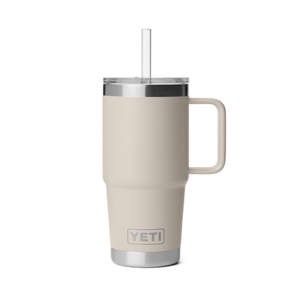 YETI Rambler® 25 oz (739 ml) Straw Mug 2.0 Cape Taupe
