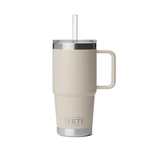 YETI Rambler® 25 oz (739 ml) Straw Mug 2.0 Cape Taupe
