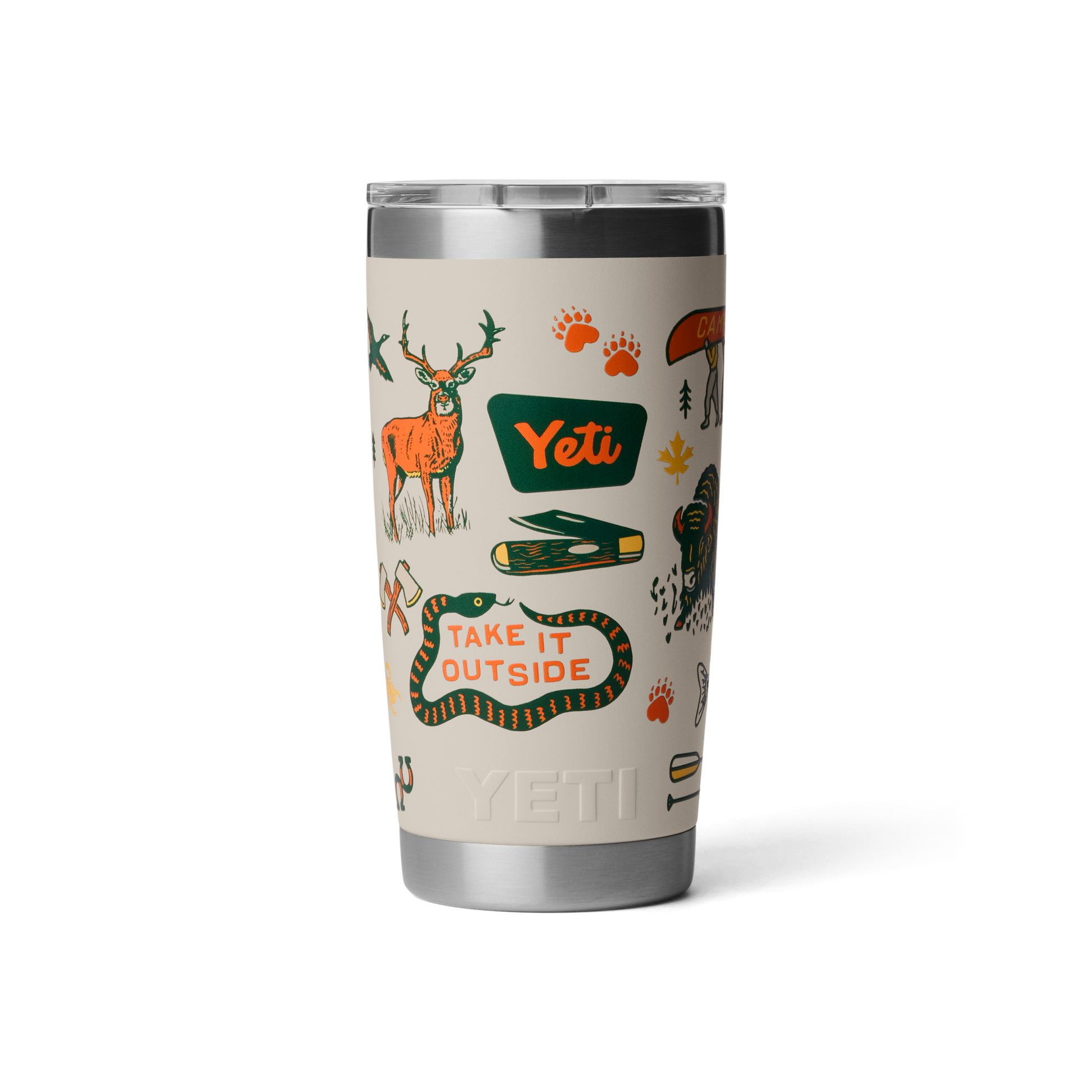 YETI Rambler® 20 oz (591 ml) Tumbler Cape Summer Camp