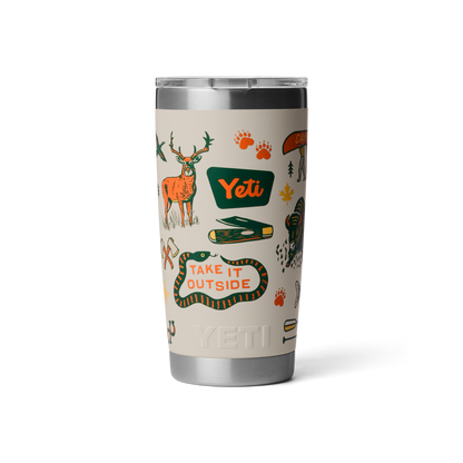 YETI Rambler® 20 oz (591 ml) Tumbler Cape Summer Camp